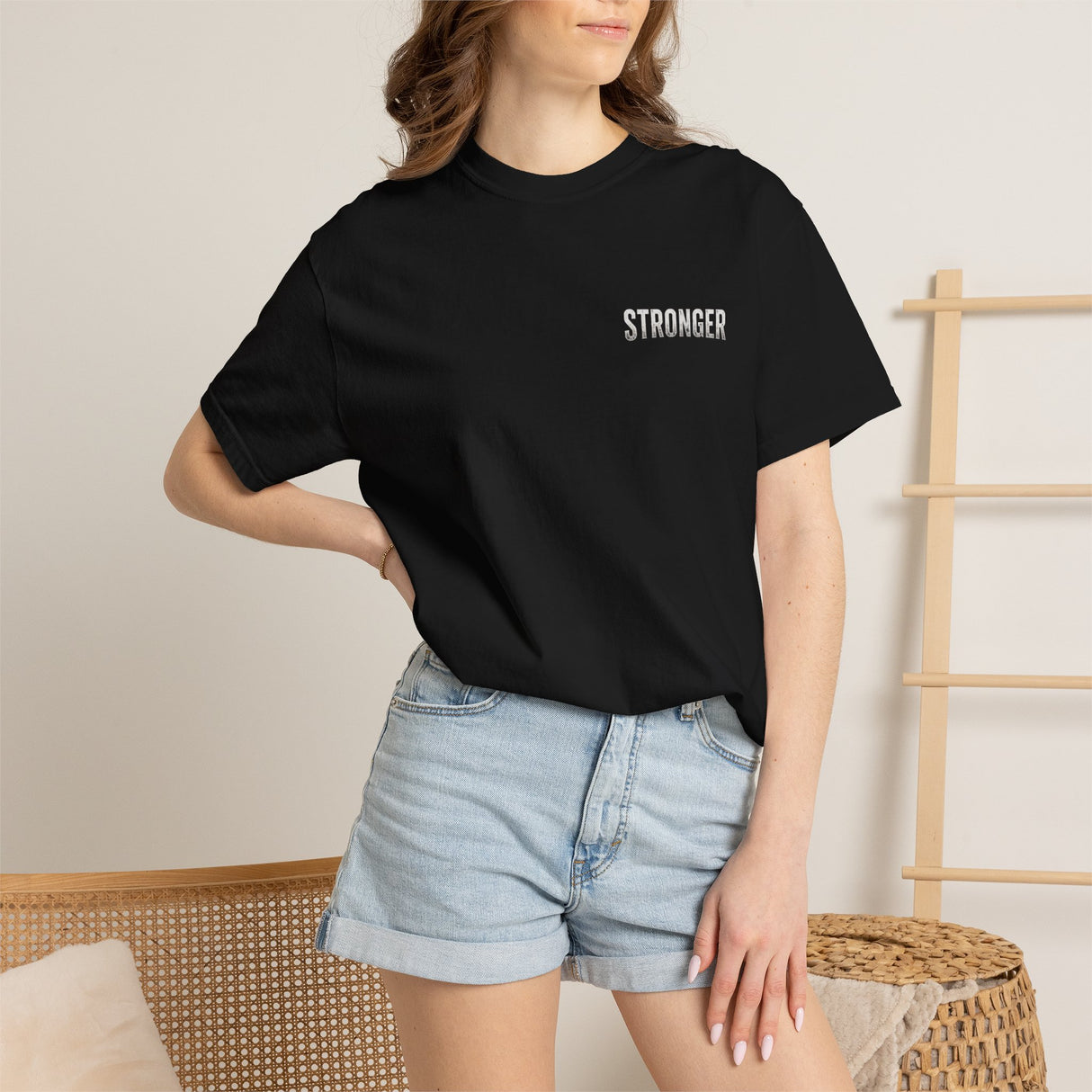 Stronger Built on Freedom T-Shirt — Vintage American Flag Patriotic Tee