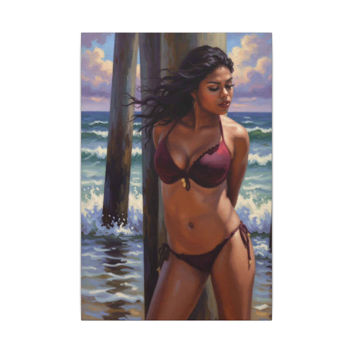 Sea Breeze. Matte Canvas, Stretched, 0.75" (Multi-Size)