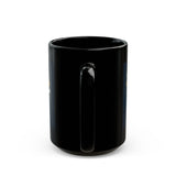 Fear Not Black Mug — Inspirational Christian Coffee Cup (15oz)