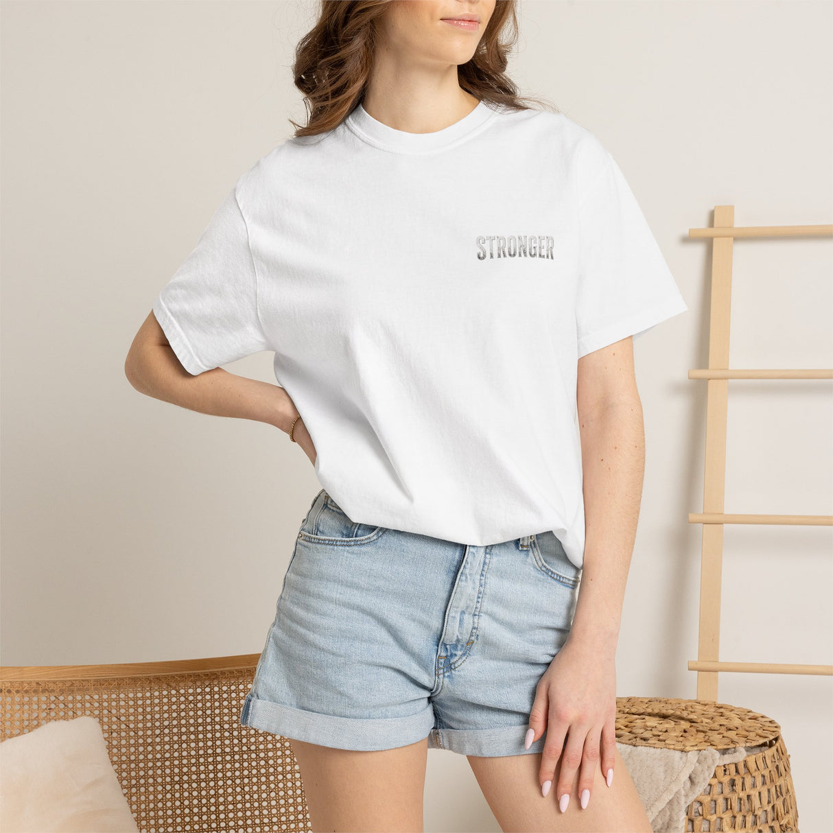 Stronger Built on Freedom T-Shirt — Vintage American Flag Patriotic Tee