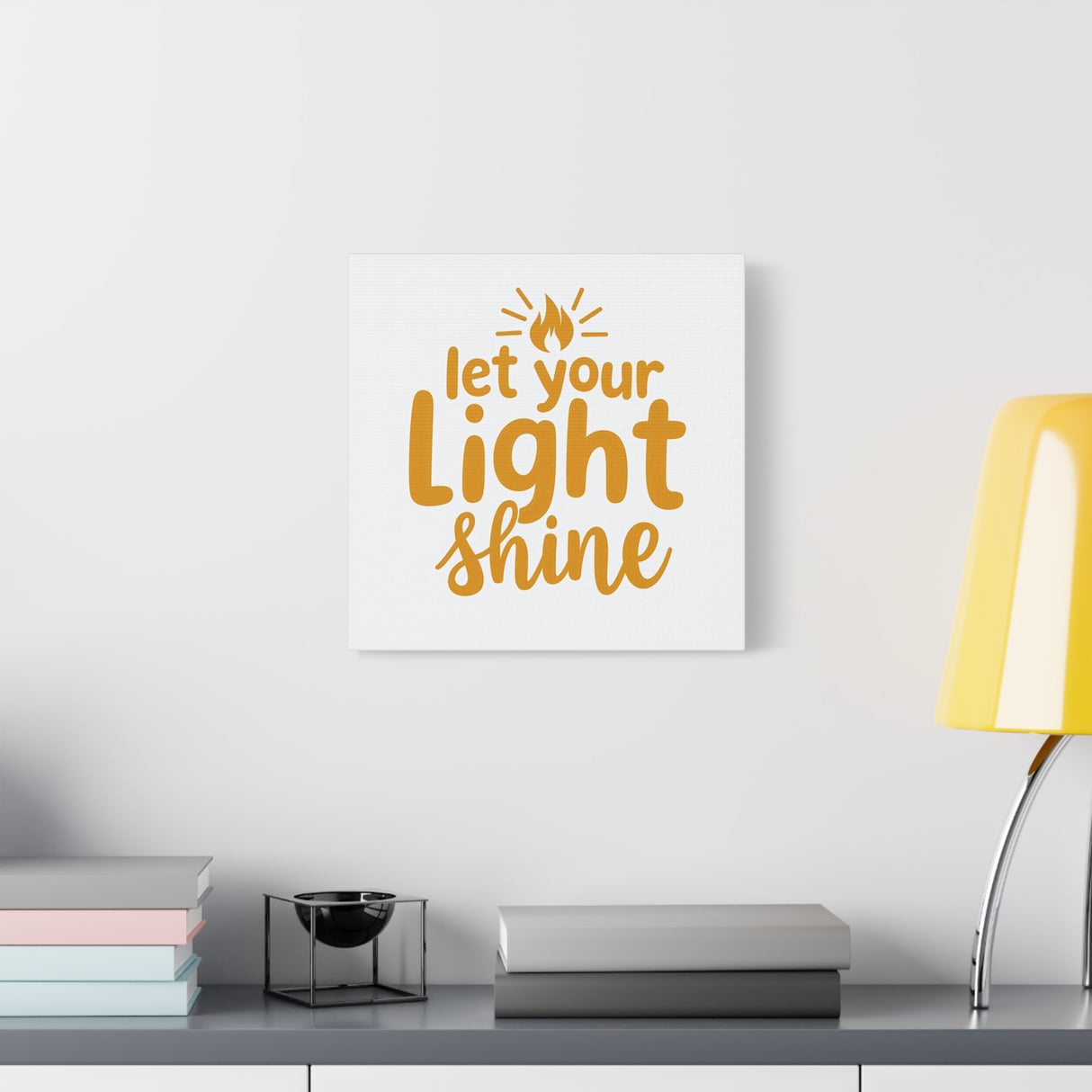 Let Your Light Shine. Matte Canvas, Stretched, 1.25"