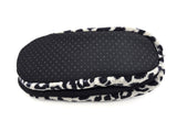 Slippers, Animal Print Size M. 5 x Pack. Travel, Emergency Relief, Shelters.