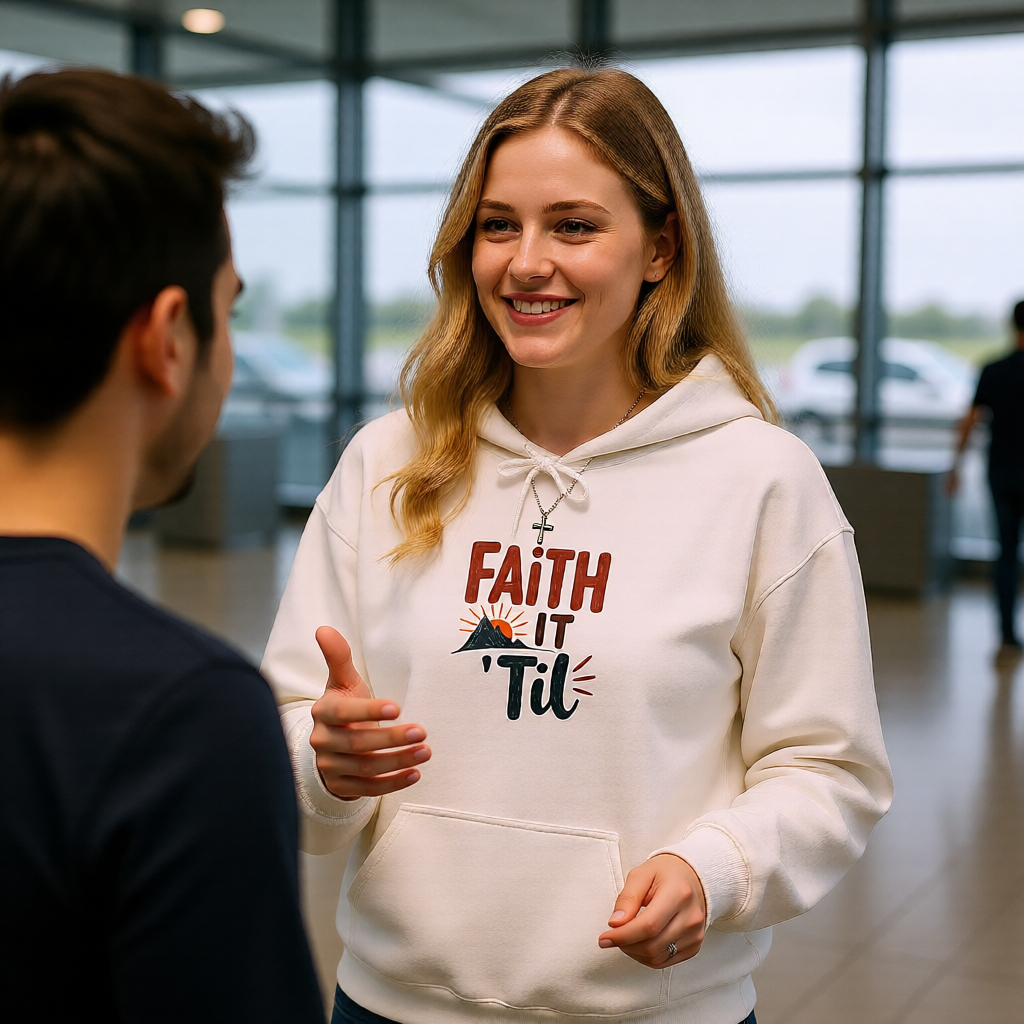 Faith it 'Til. Unisex Heavy Blend™ Hooded Sweatshirt
