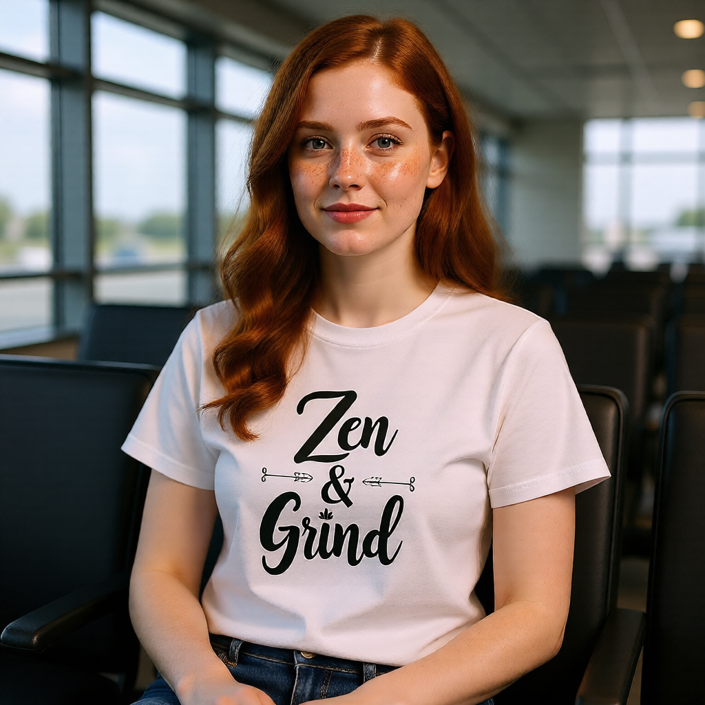 Zen & Grind. Unisex Garment-Dyed T-shirt