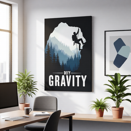 Defy Gravity. Matte Canvas, Stretched, 0.75" (Multi-Size)