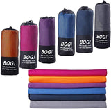 Microfiber Travel Sports Towel-Quick Dry, Soft Lightweight, Absorbent, Compact Towel for Camping Gym Beach Bath Yoga Swimming Backpacking (M:40''X20''-Purple)