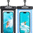 Waterproof Phone Pouch, Waterproof Phone Case for Iphone 15 14 13 12 Pro Max XS Samsung, IPX8 Cellphone Dry Bag Beach Essentials 2Pack-8.3"